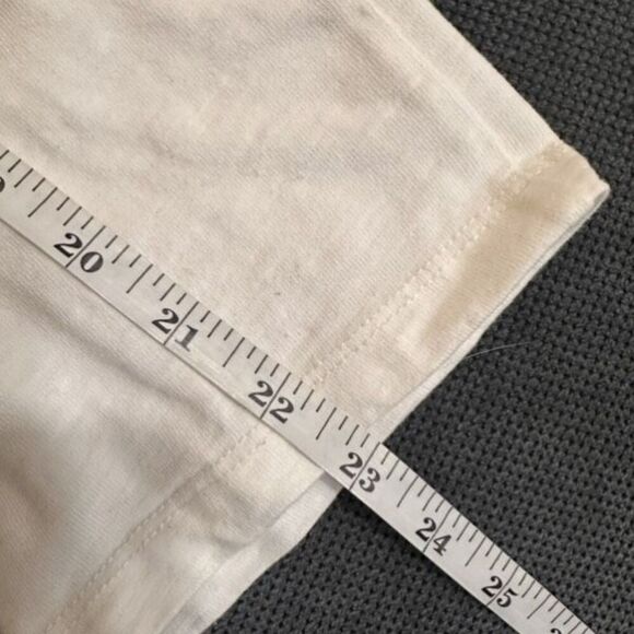 Design History Lace Embroidered White Peasant T Shirt Cottage Core Small cotton - Picture 5 of 8